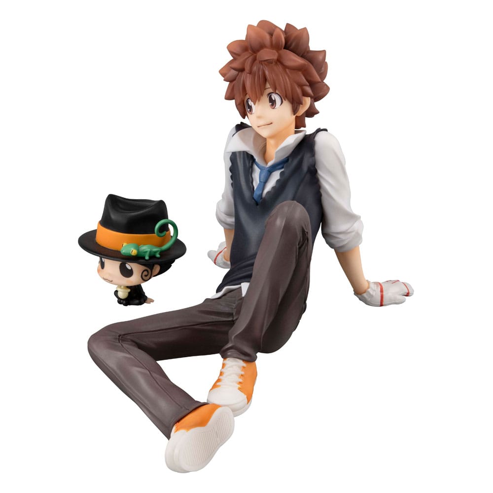 Katekyo Hitman Reborn! G.E.M. Series PVC Statue Tsuna & Reborn Palm Size 9 cm - Image 3