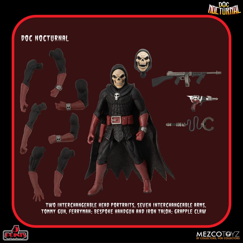 Doc Nocturnal 5 Points Action Figures Nocturnal Tower Playset 9 cm - Image 7