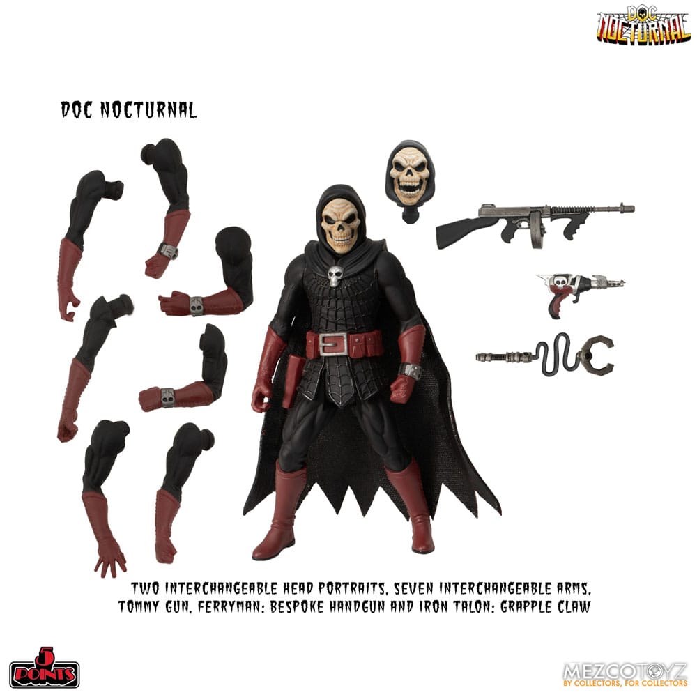 Doc Nocturnal 5 Points Action Figures Nocturnal Tower Playset 9 cm - Image 8