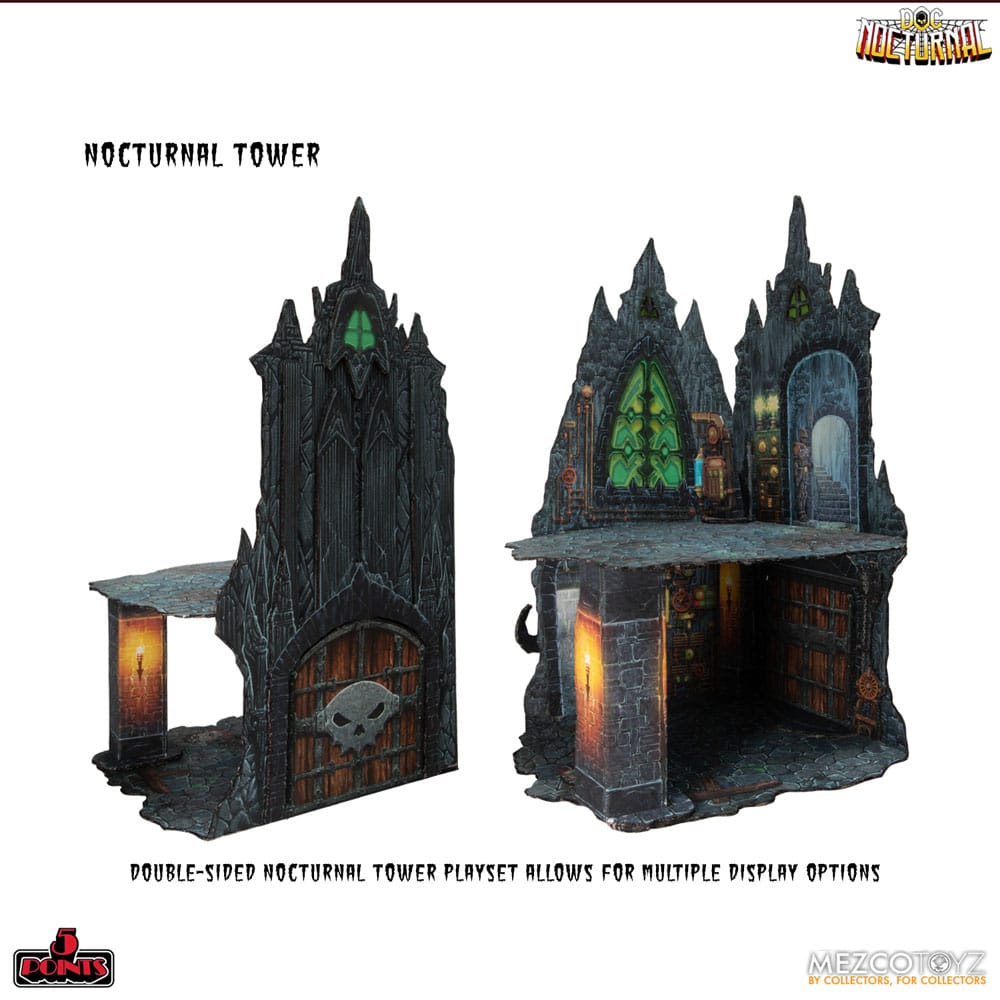 Doc Nocturnal 5 Points Action Figures Nocturnal Tower Playset 9 cm - Image 14