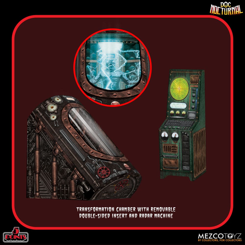 Doc Nocturnal 5 Points Action Figures Nocturnal Tower Playset 9 cm - Image 15