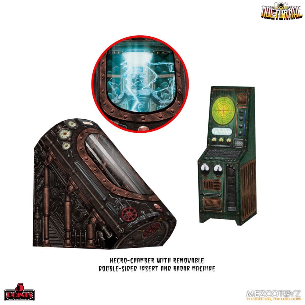 Doc Nocturnal 5 Points Action Figures Nocturnal Tower Playset 9 cm - Image 16