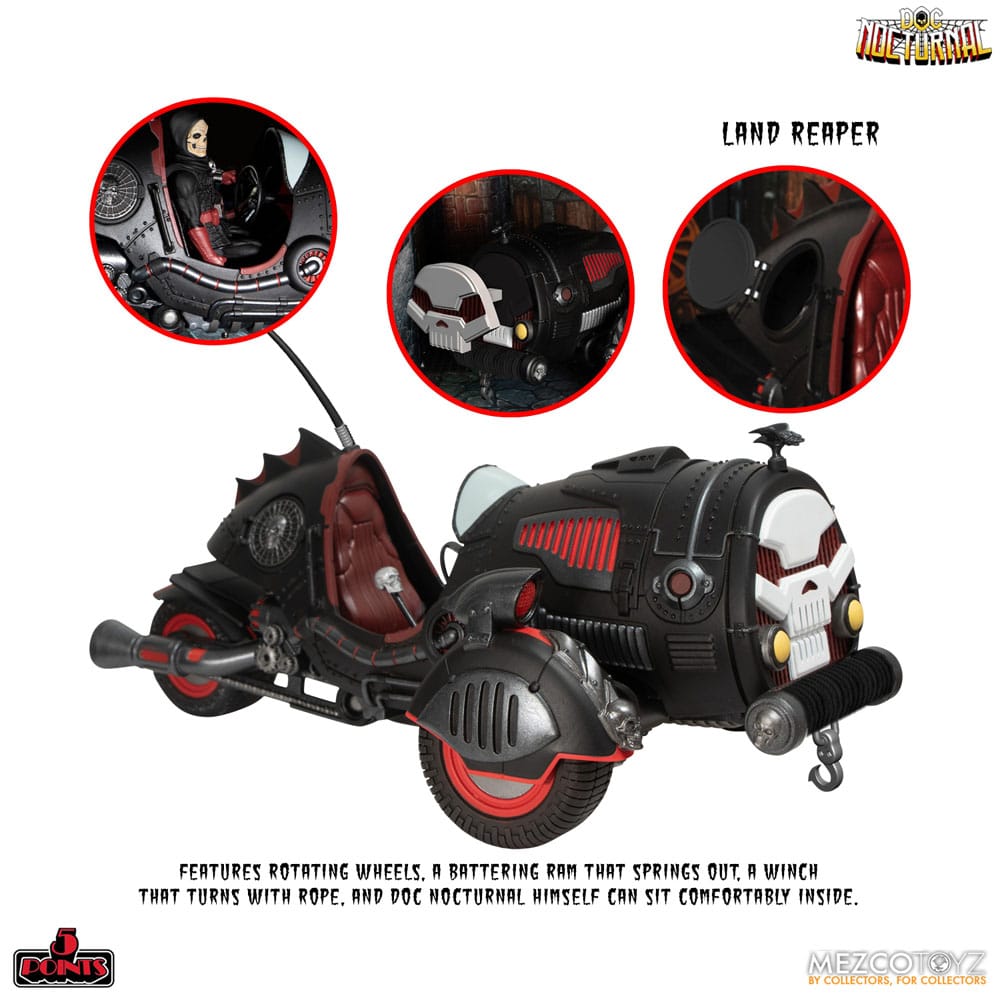 Doc Nocturnal 5 Points Action Figures Nocturnal Tower Playset 9 cm - Image 19