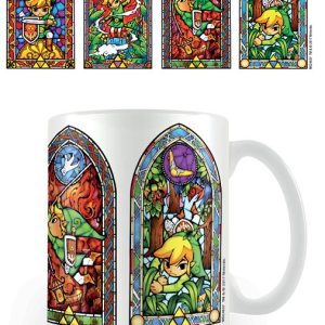 Legend of Zelda Mug Stained Glass