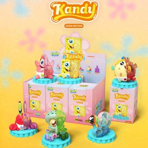 Spongebob Squarepants Blind Box Kandy x Jason Freeny Collection Spongebob (Soda Edition) Display (6)