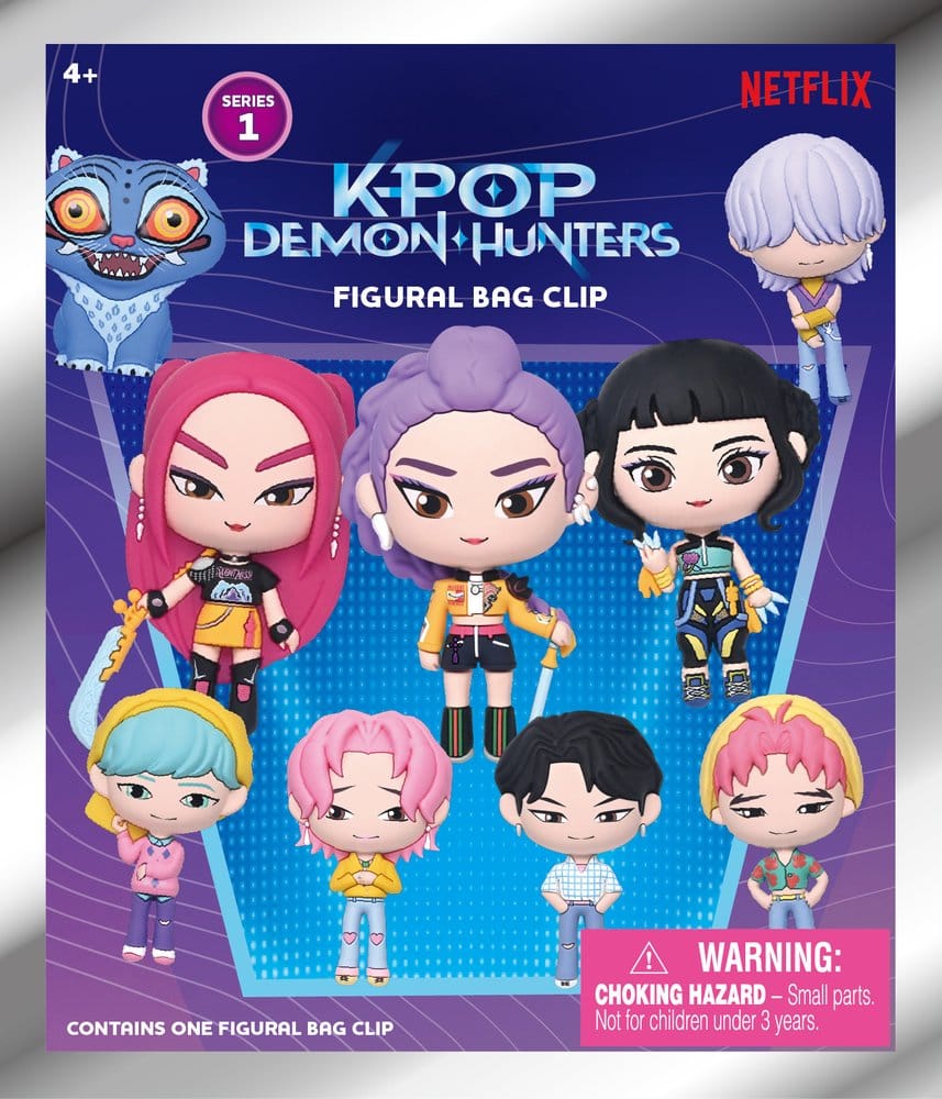 K-Pop Demon Hunter 3D Foam Bag Clips Series 1 Display (24) - Image 3