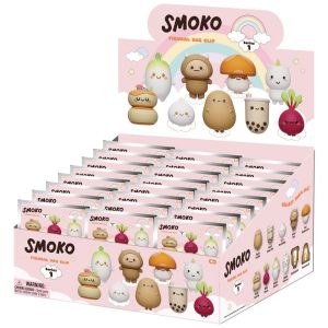 Smoko 3D Foam Bag Clips Serie 1 Display (24)