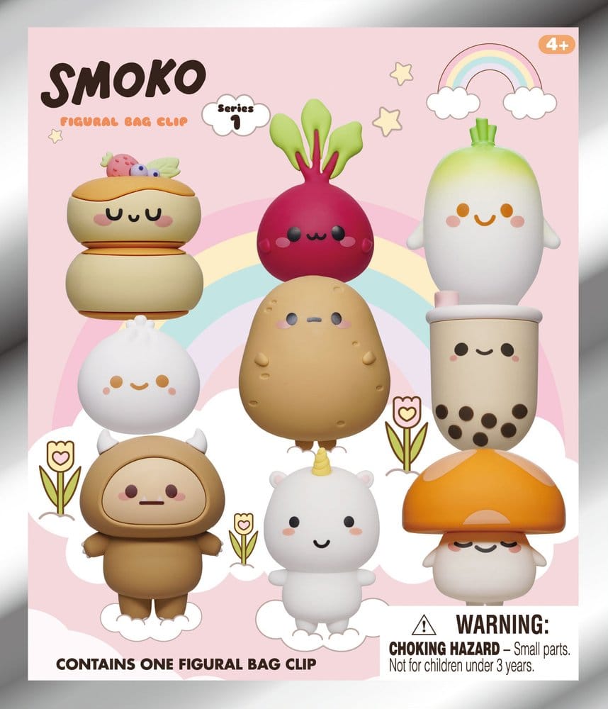 Smoko 3D Foam Bag Clips Serie 1 Display (24) - Image 2