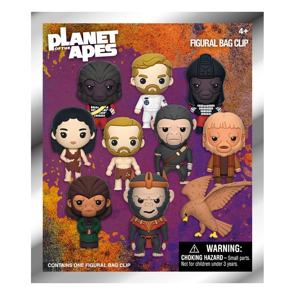 Planet of the Apes 3D Foam Bag Clips Series 1 Display (24) - Image 3