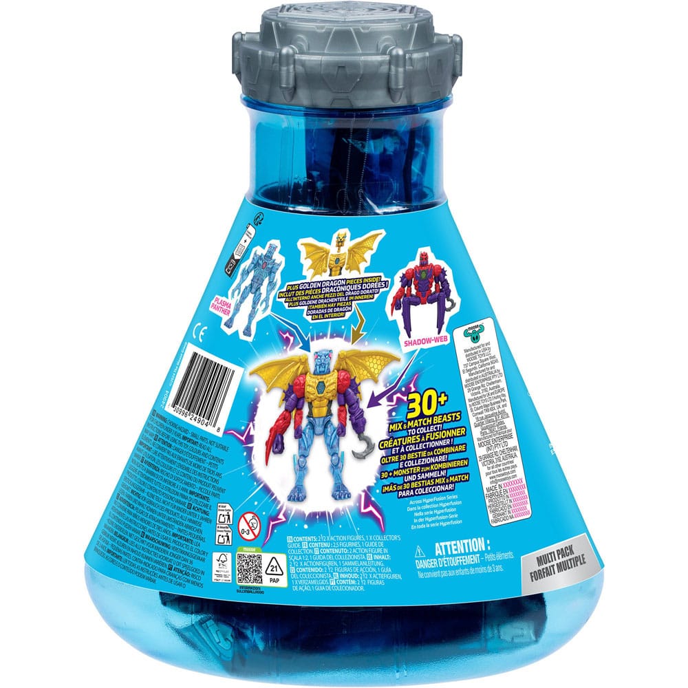 Mr. Beast Lab Hybrids Series 2 Mini Figuren 2er-Pack Spider vs Energy Panther 11 cm - Image 6