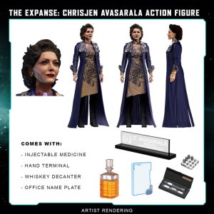 The Expanse Action Figure Chrisjen Avasarala 20 cm