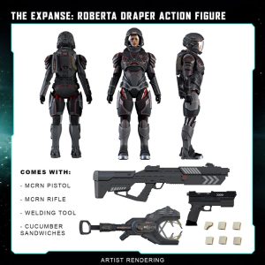 The Expanse Action Figure Roberta Draper 20 cm