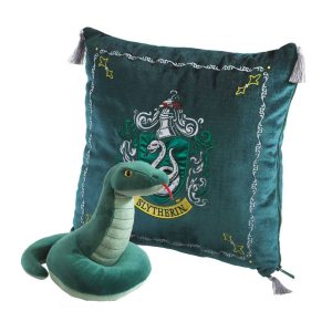 Harry Potter House Mascot Cushion with Plush Figure Slytherin