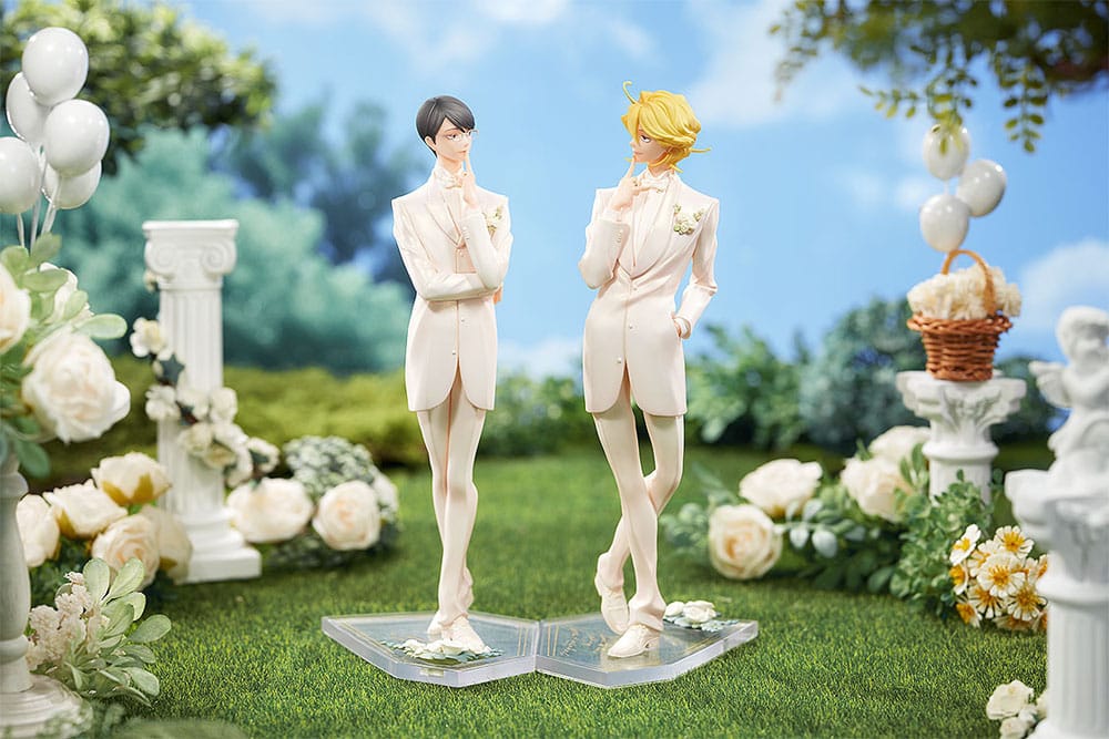 Doukyusei PVC Statues 2-Pack 1/7 Hikaru Kusakabe & Licht Sajo: Wedding Ver. 24 cm - Image 15