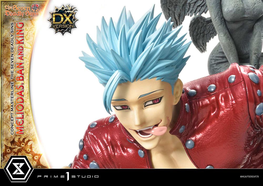 Seven Deadly Sins Concept Masterline Series Statue Meliodas, Ban and King Deluxe Version 55 cm - Image 13