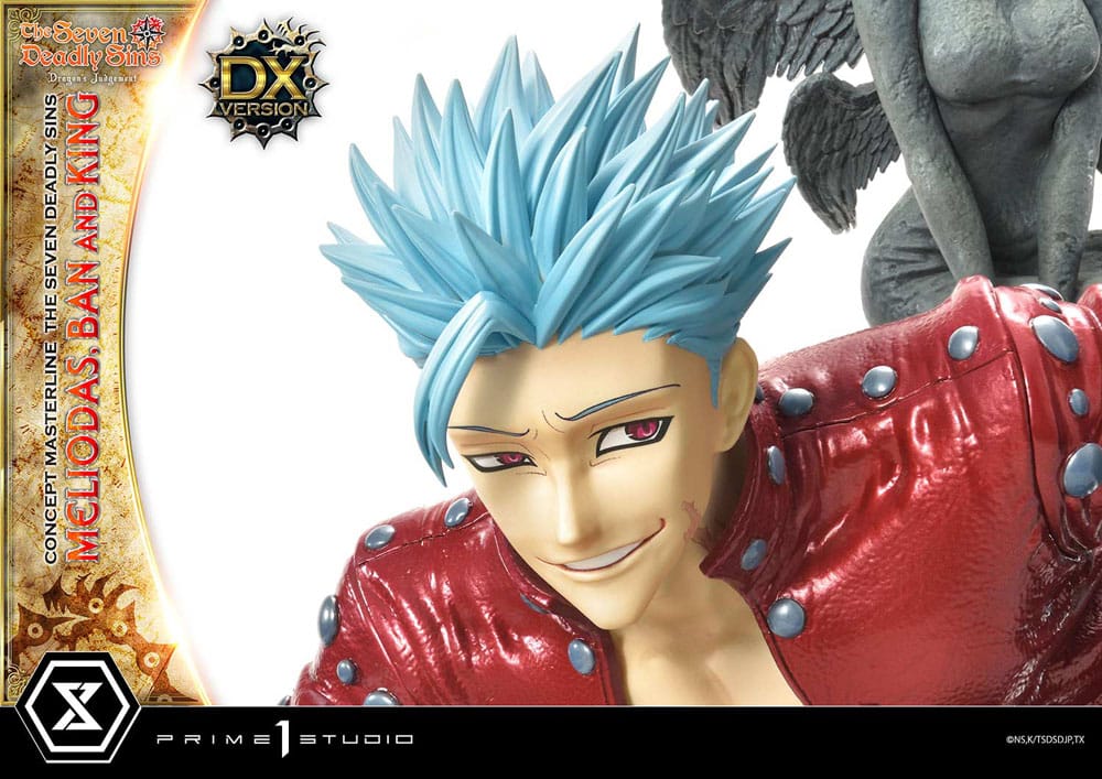 Seven Deadly Sins Concept Masterline Series Statue Meliodas, Ban and King Deluxe Version 55 cm - Image 14