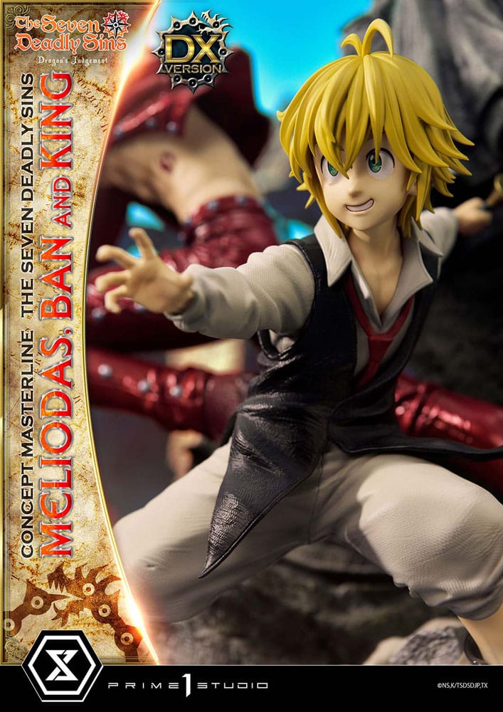 Seven Deadly Sins Concept Masterline Series Statue Meliodas, Ban and King Deluxe Version 55 cm - Image 22