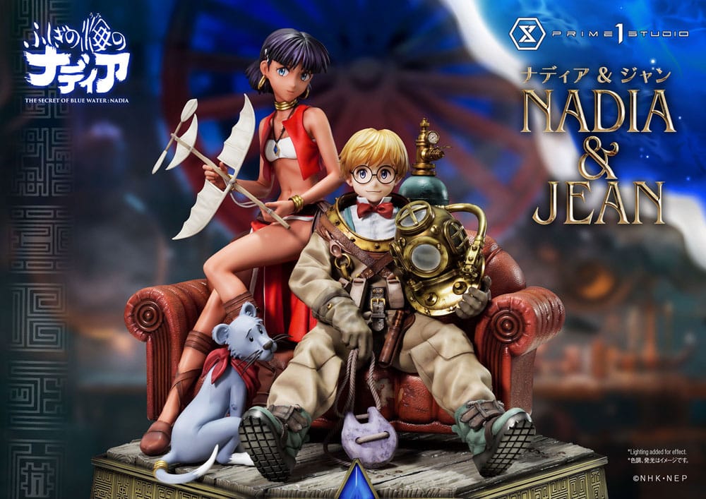 Nadia: The Secret of Blue Water Concept Masterline Series Statue 1/6 Nadia & Jean Bonus Ver. 35 cm - Image 2