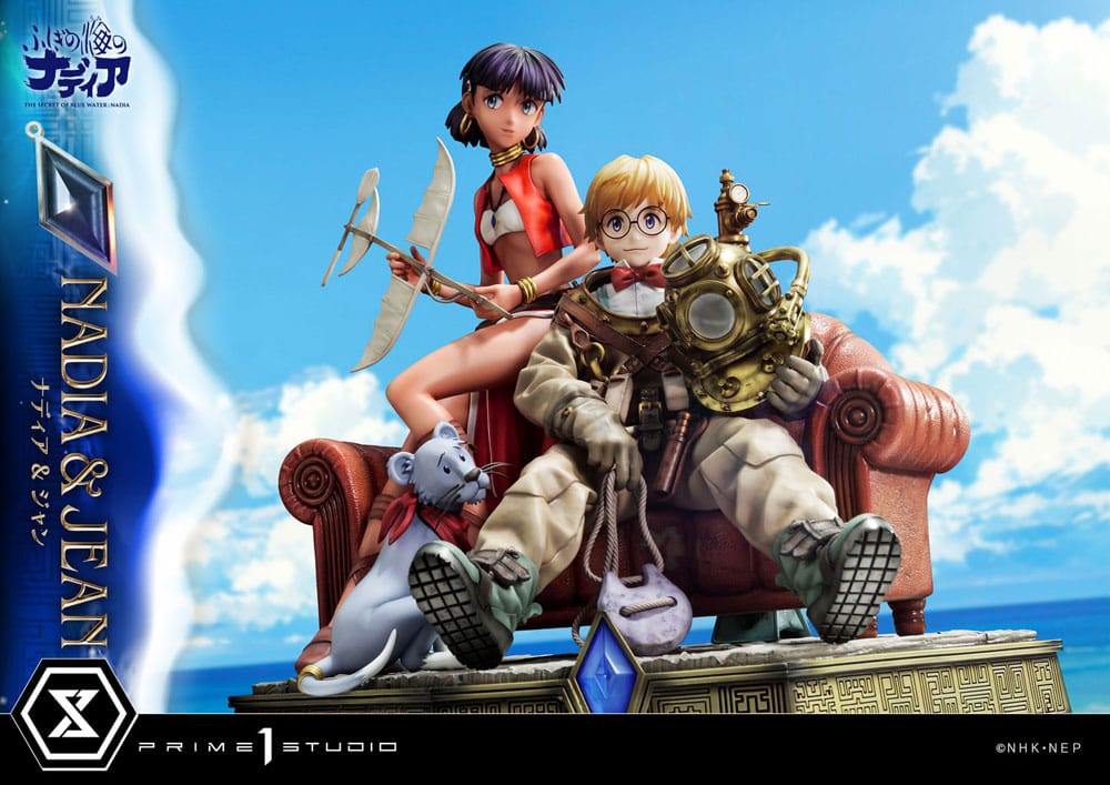Nadia: The Secret of Blue Water Concept Masterline Series Statue 1/6 Nadia & Jean Bonus Ver. 35 cm - Image 20