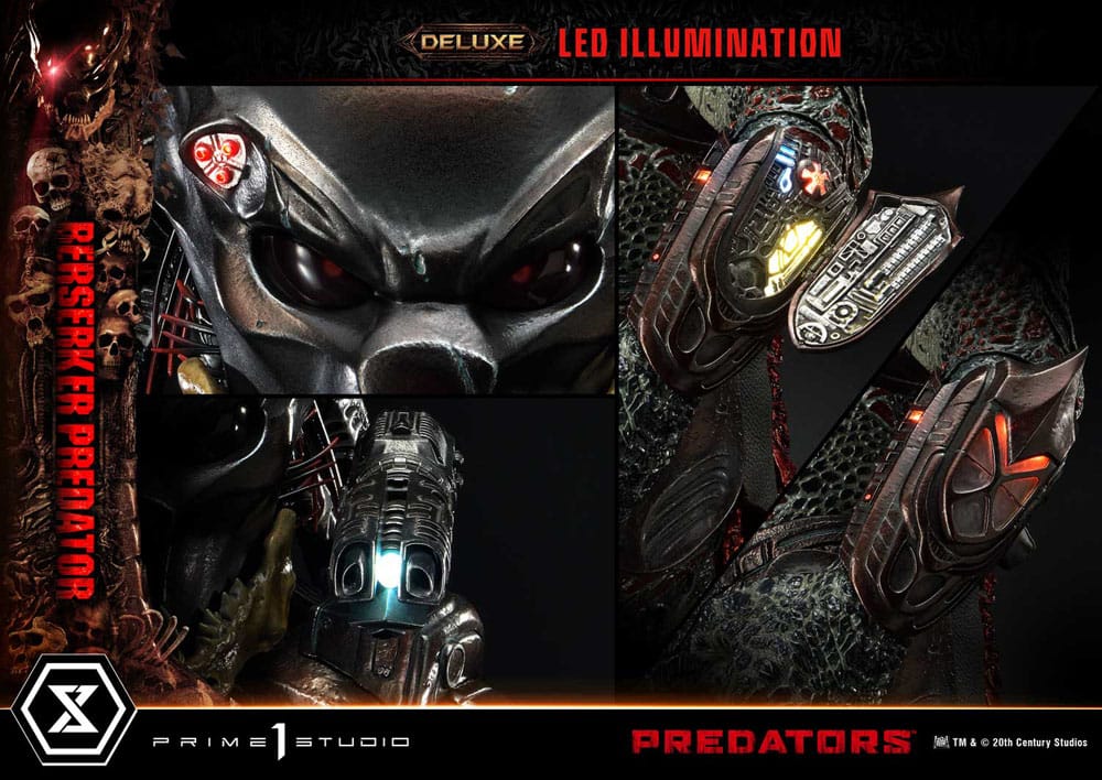 Predators Statue Berserker Predator Deluxe Bonus Version 100 cm - Image 6