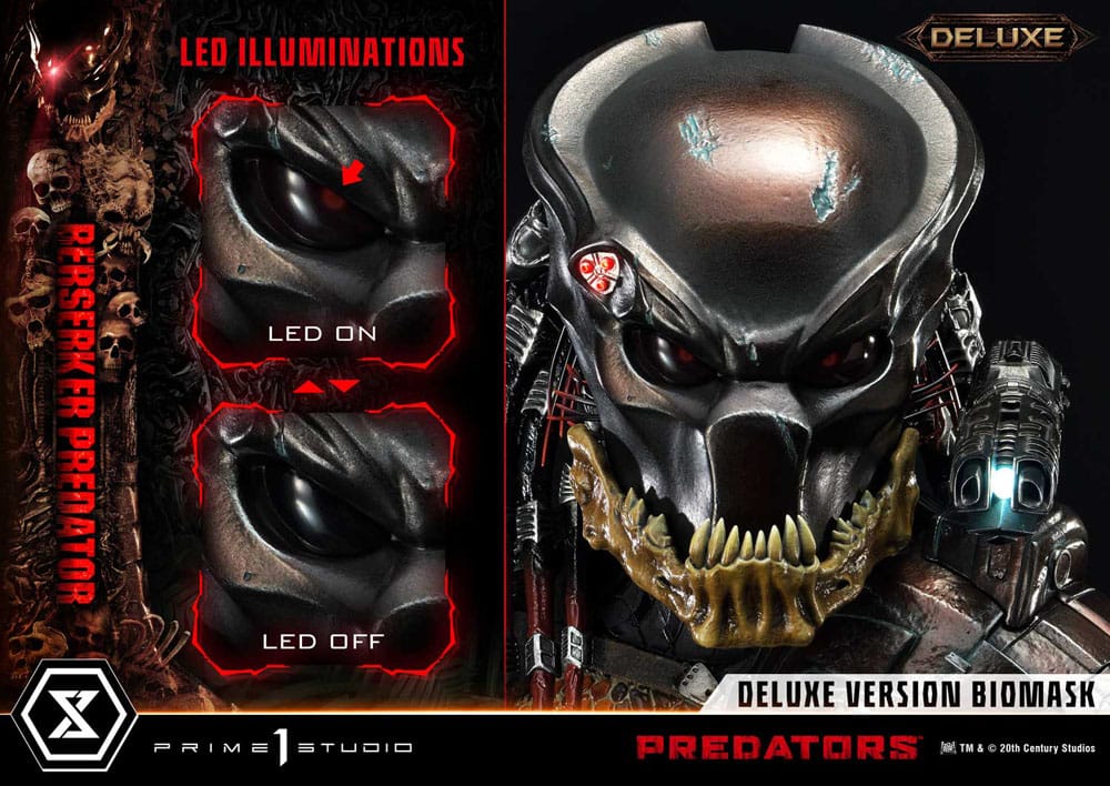 Predators Statue Berserker Predator Deluxe Bonus Version 100 cm - Image 7