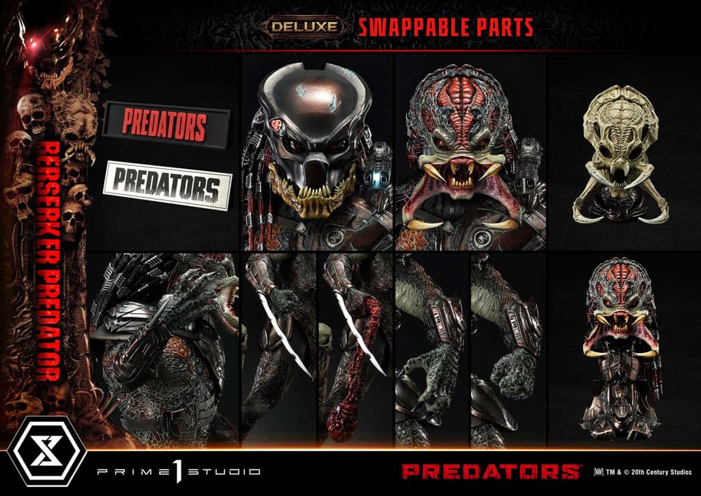 Predators Statue Berserker Predator Deluxe Bonus Version 100 cm - Image 8