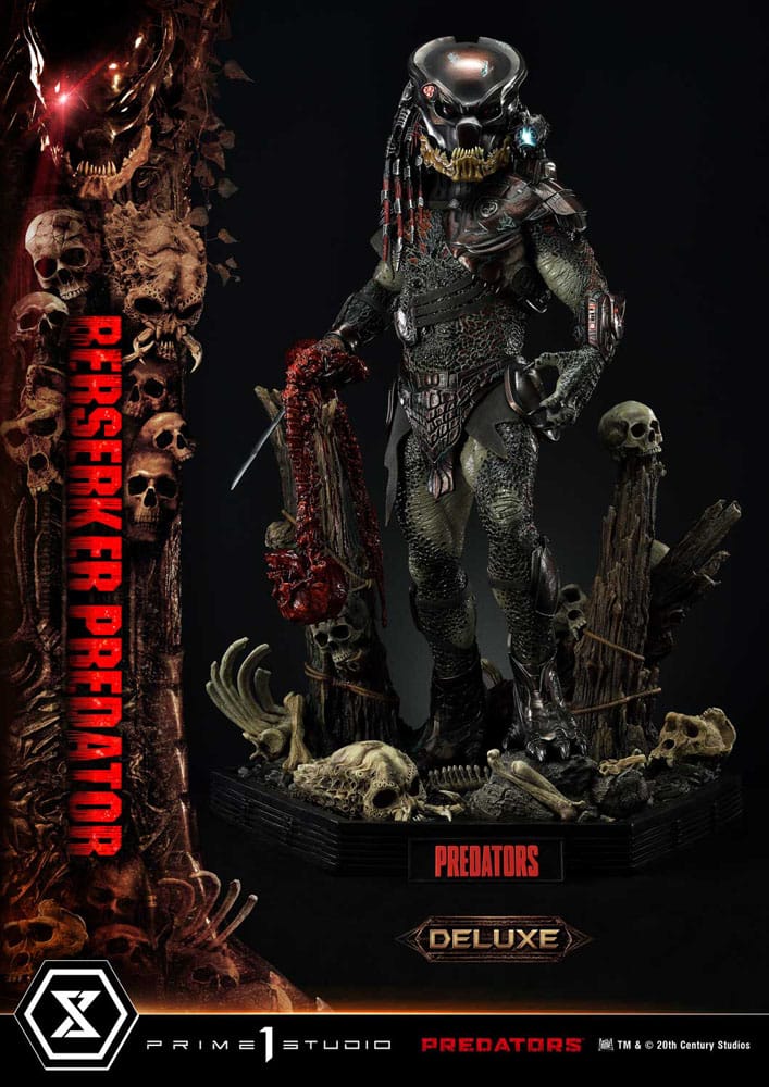 Predators Statue Berserker Predator Deluxe Bonus Version 100 cm - Image 11