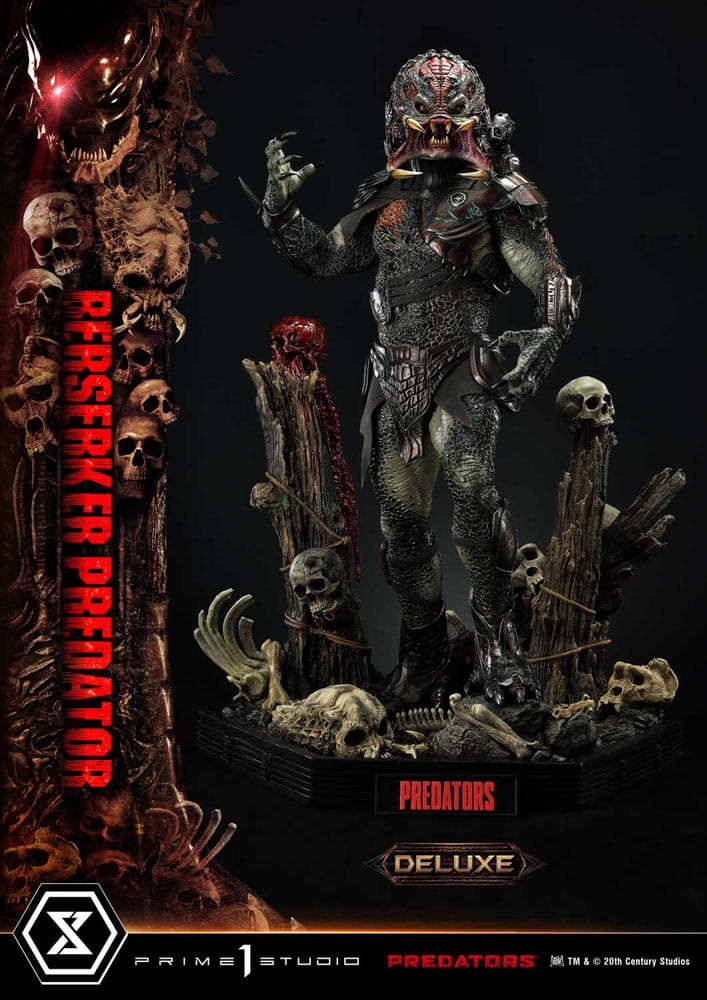 Predators Statue Berserker Predator Deluxe Bonus Version 100 cm - Image 12