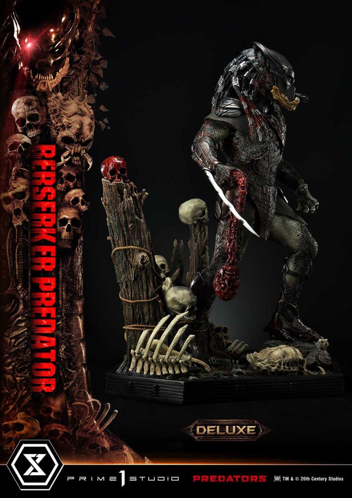 Predators Statue Berserker Predator Deluxe Bonus Version 100 cm - Image 14