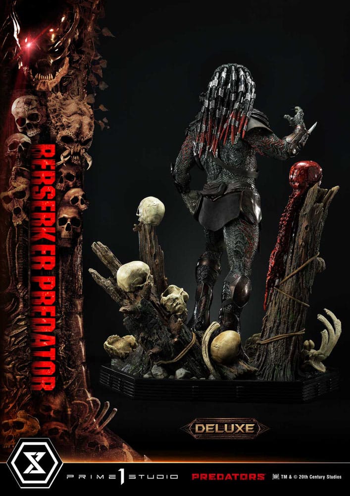 Predators Statue Berserker Predator Deluxe Bonus Version 100 cm - Image 22