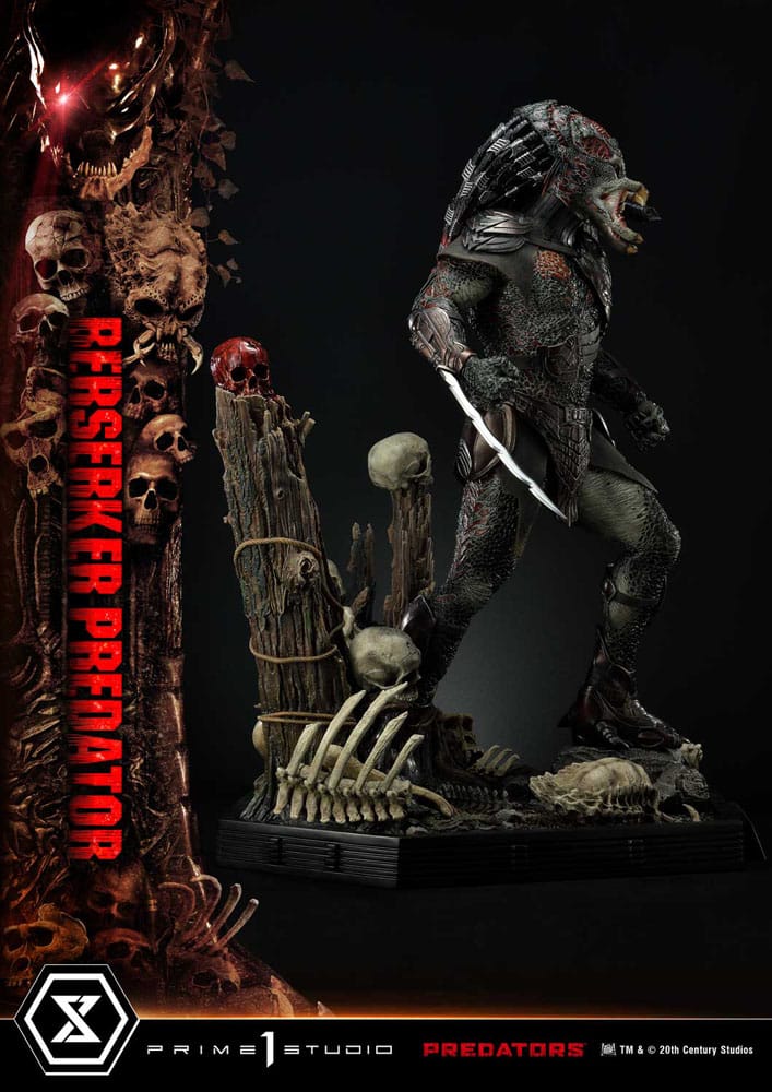 Predators Statue Berserker Predator Deluxe Bonus Version 100 cm - Image 24