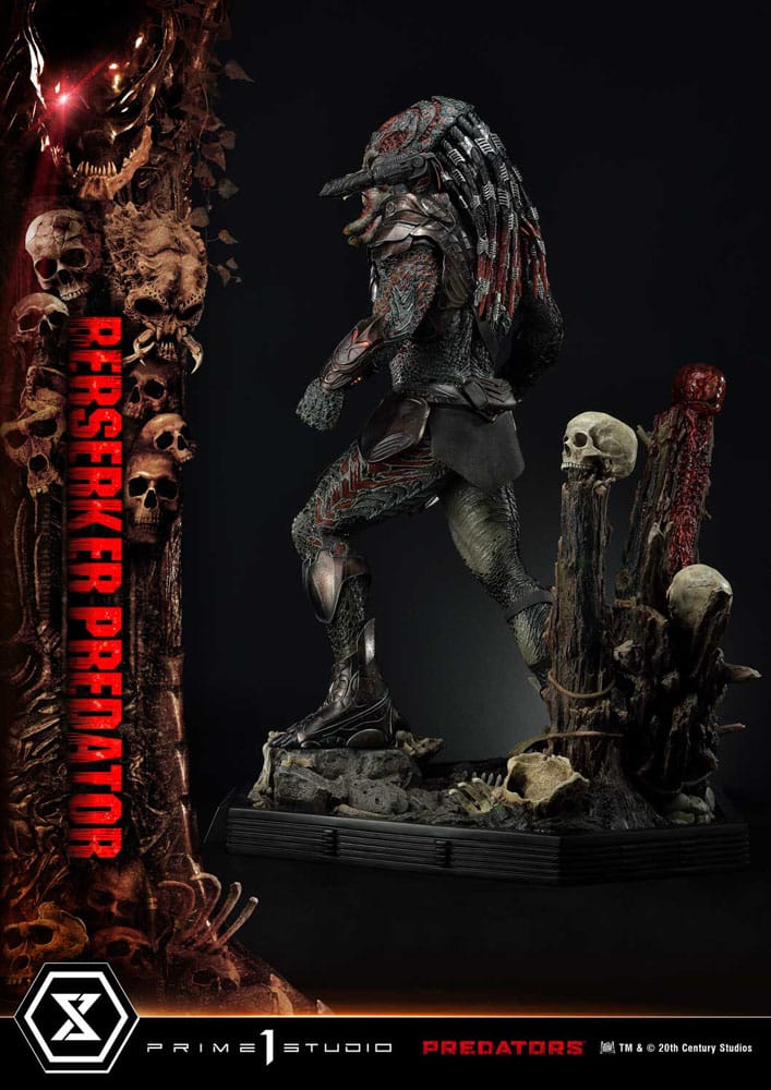 Predators Statue Berserker Predator Deluxe Bonus Version 100 cm - Image 25