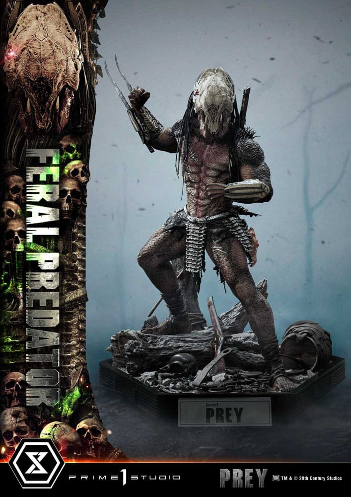 Prey (Movie) Museum Masterline Series Statue 1/3 Feral Predator 89 cm - Image 3