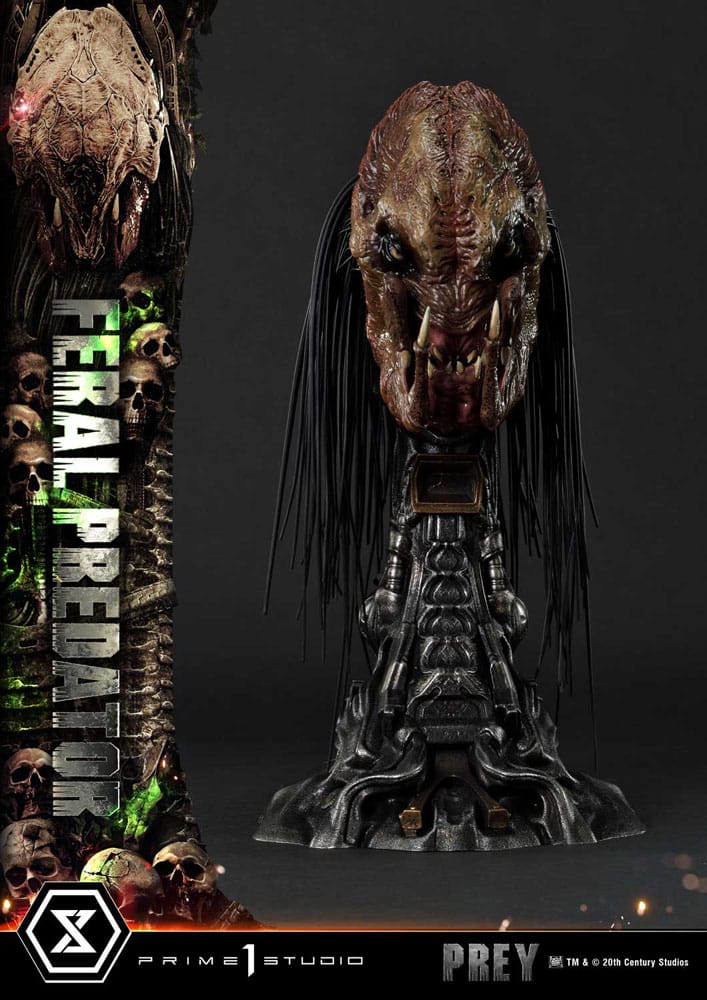 Prey (Movie) Museum Masterline Series Statue 1/3 Feral Predator 89 cm - Image 21