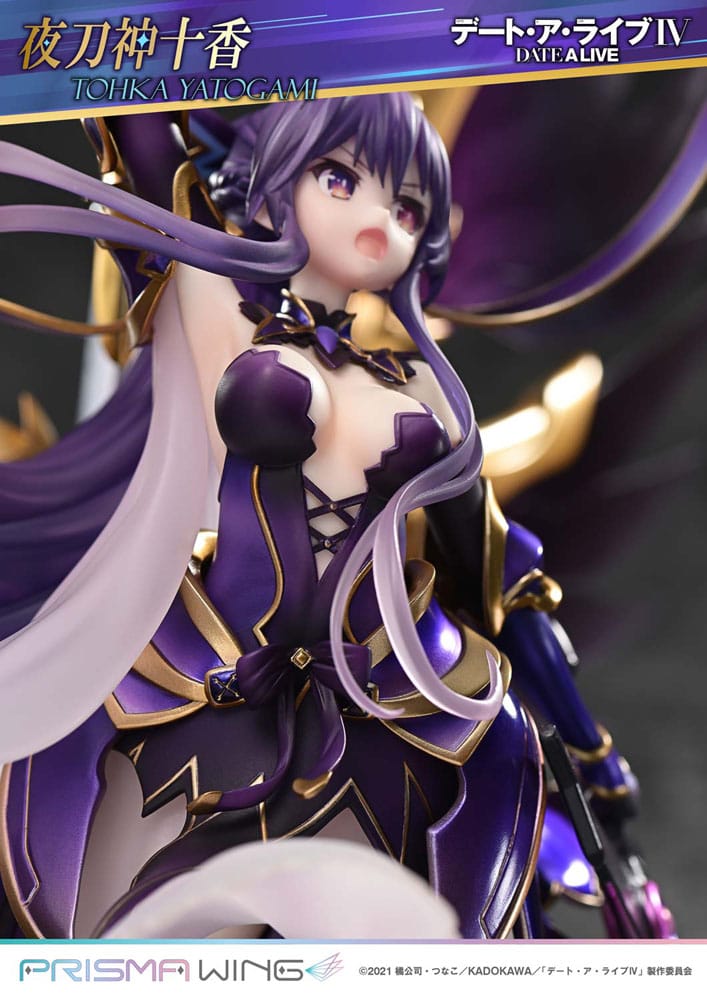 Date A Live Prisma Wing PVC Statue 1/7 Tohka Yatogami 36 cm - Image 4