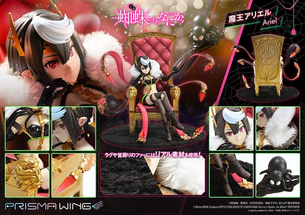 So I'm a Spider, So What? Prisma Wing PVC Statue 1/7 Ariel 22 cm - Image 2