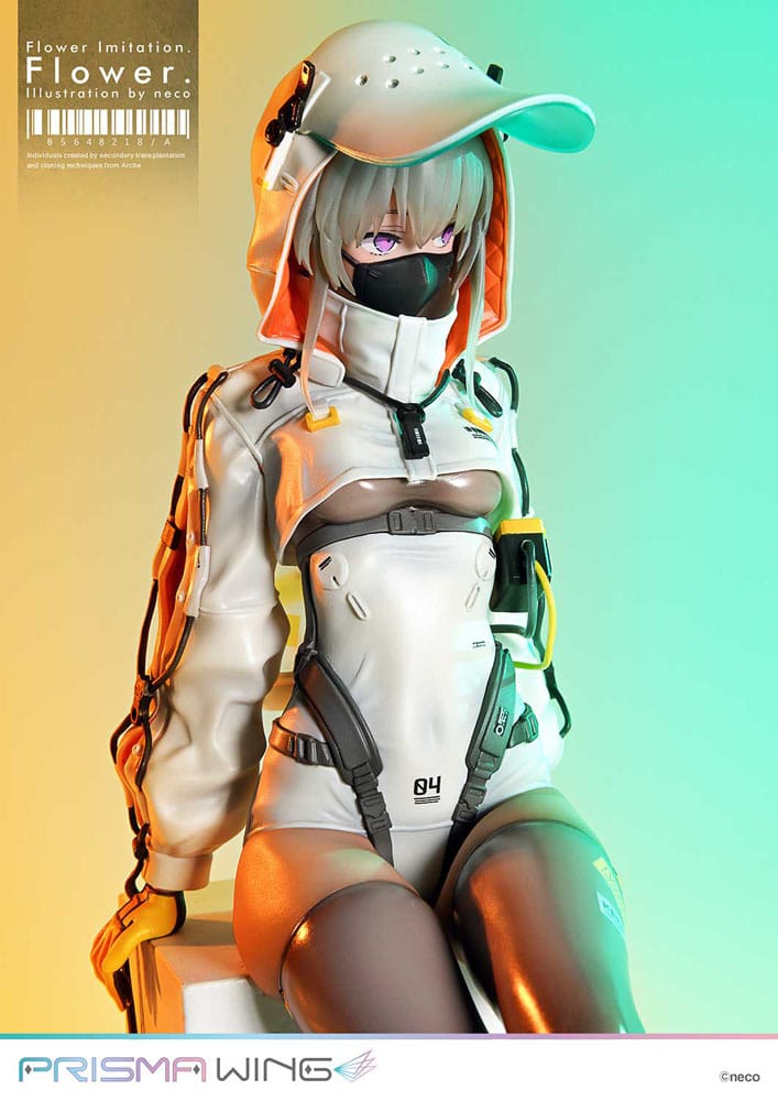 Flower Imitation Prisma Wing PVC Statue 1/7 Flower Illustration by Neco 28 cm - Image 7