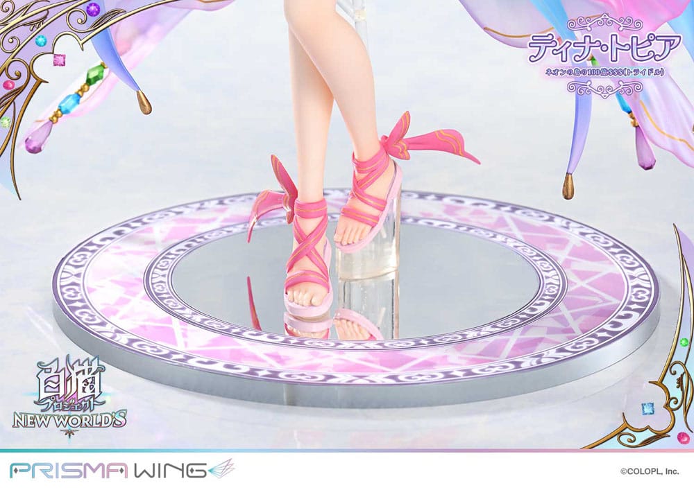 White Cat Project Prisma Wing PVC Statue 1/7 Tina Topia (The 10 Billion Tridollars of Neon Island) 22 cm - Image 24