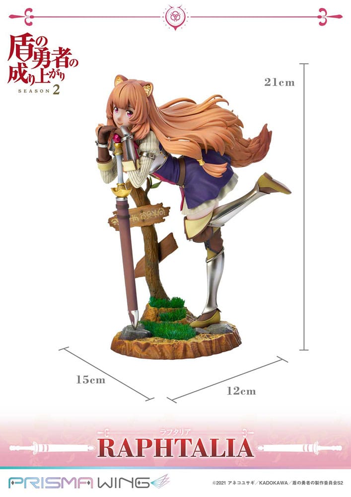 The Rising of the Shield Hero Season 2 Prisma Wing PVC Statue 1/7 Raphtalia 21 cm - Image 14