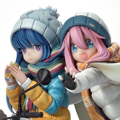 Laid-Back Camp Prisma Wing PVC Statue 1/7 Nadeshiko Kagamihara & Rin Shima 24 cm - Image 2