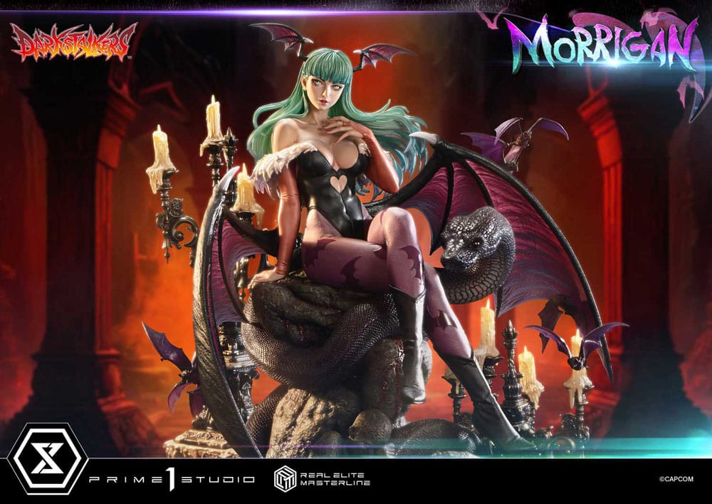 Darkstalkers Real Elite Masterline Series Statue 1/4 Morrigan Bonus Version 55 cm - Image 7