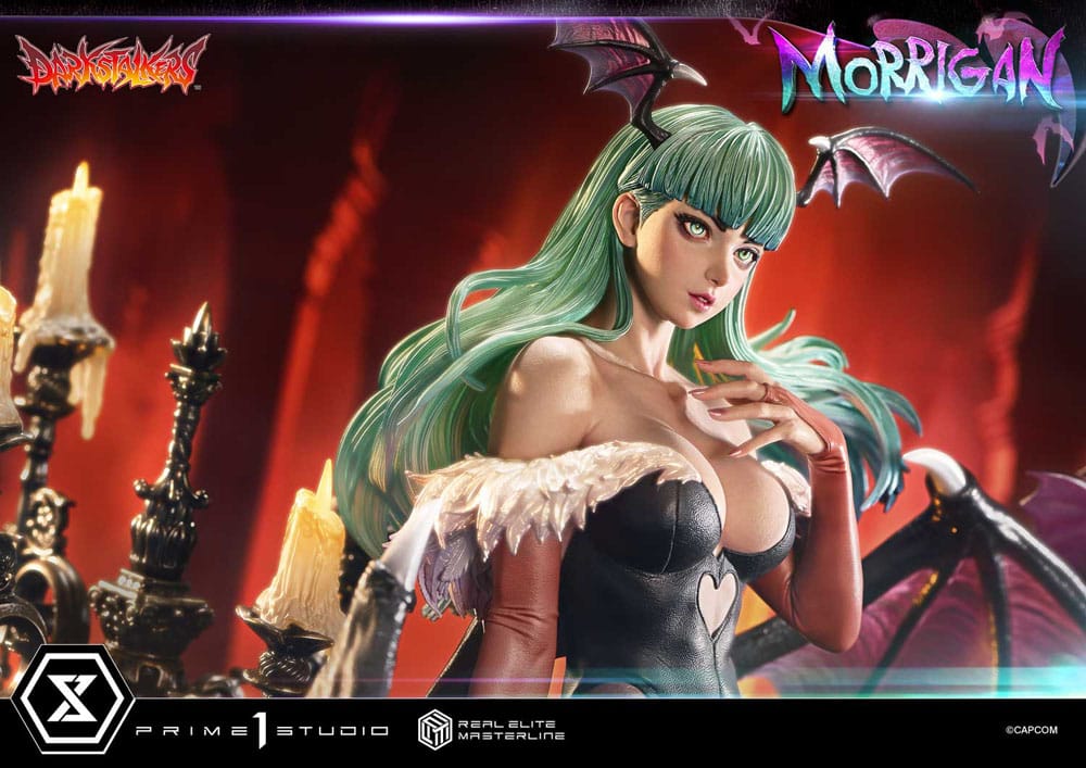 Darkstalkers Real Elite Masterline Series Statue 1/4 Morrigan Bonus Version 55 cm - Image 8