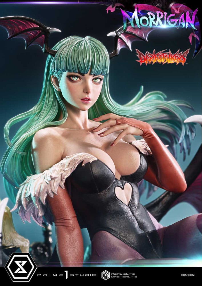 Darkstalkers Real Elite Masterline Series Statue 1/4 Morrigan Bonus Version 55 cm - Image 9