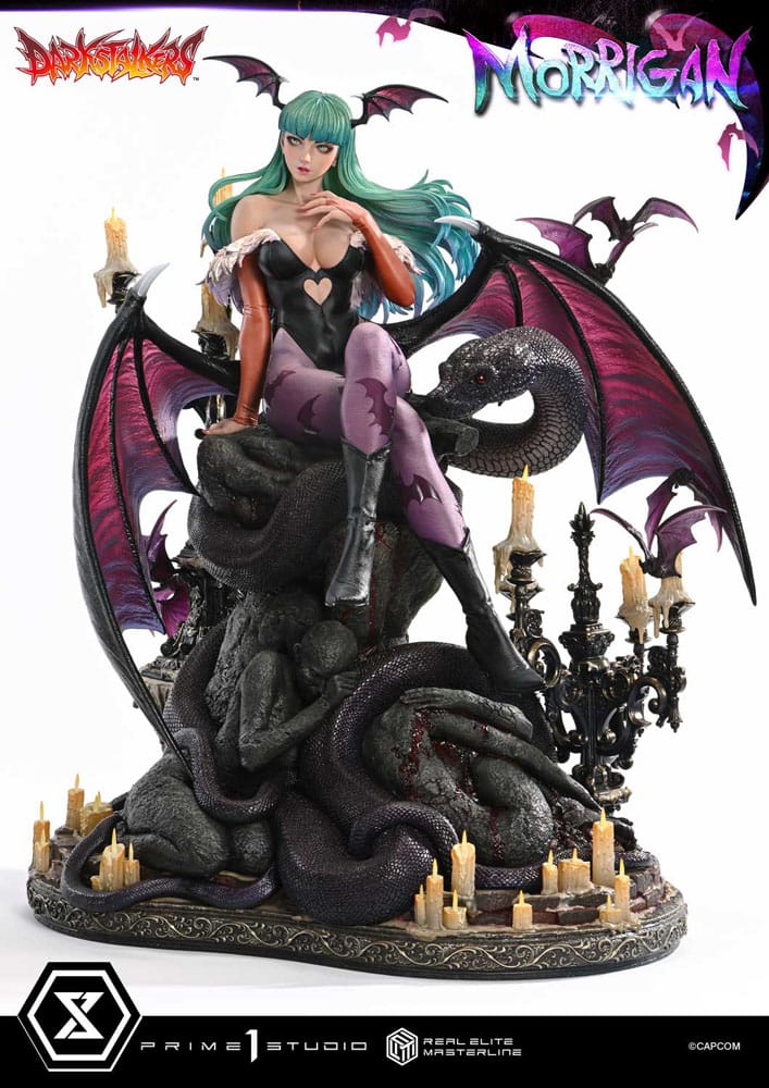 Darkstalkers Real Elite Masterline Series Statue 1/4 Morrigan Bonus Version 55 cm - Image 13