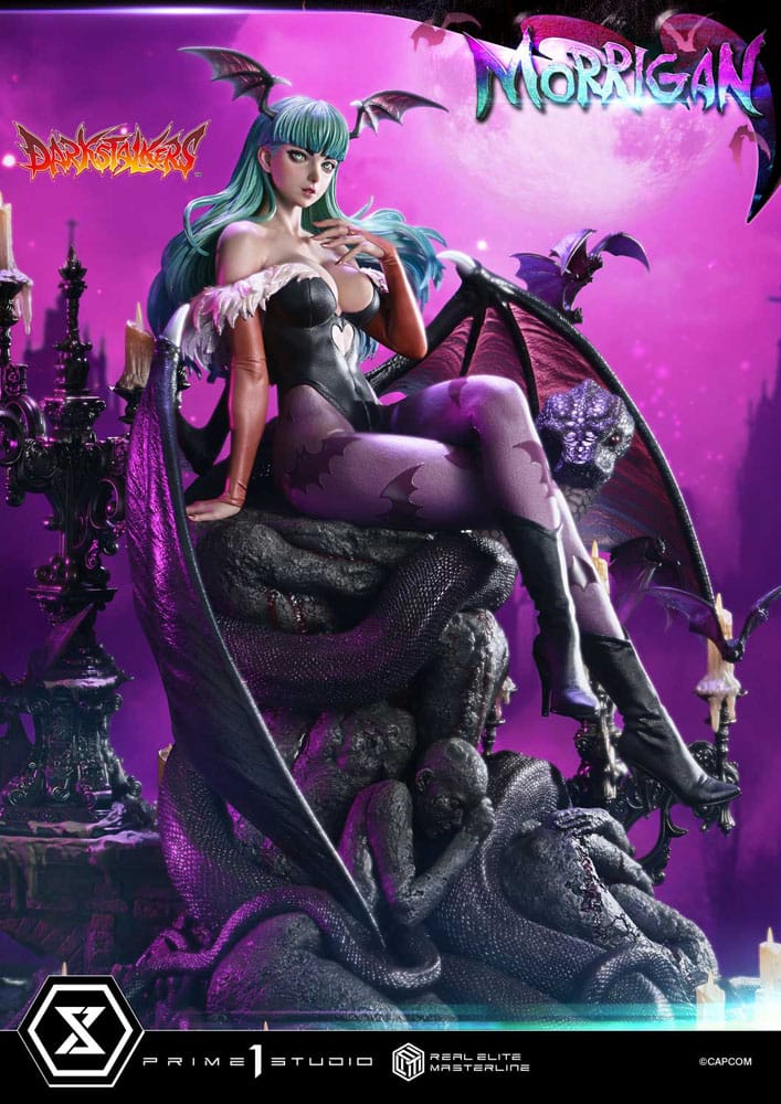 Darkstalkers Real Elite Masterline Series Statue 1/4 Morrigan Bonus Version 55 cm - Image 20