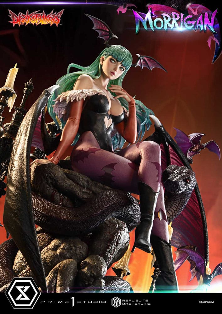 Darkstalkers Real Elite Masterline Series Statue 1/4 Morrigan Bonus Version 55 cm - Image 22