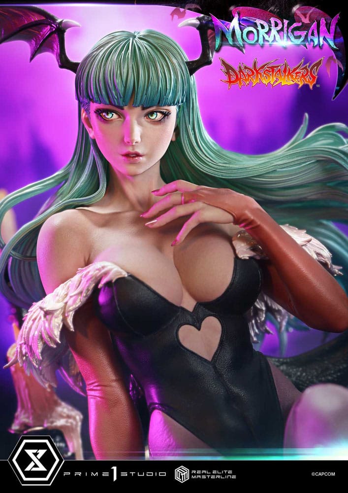Darkstalkers Real Elite Masterline Series Statue 1/4 Morrigan Bonus Version 55 cm - Image 23