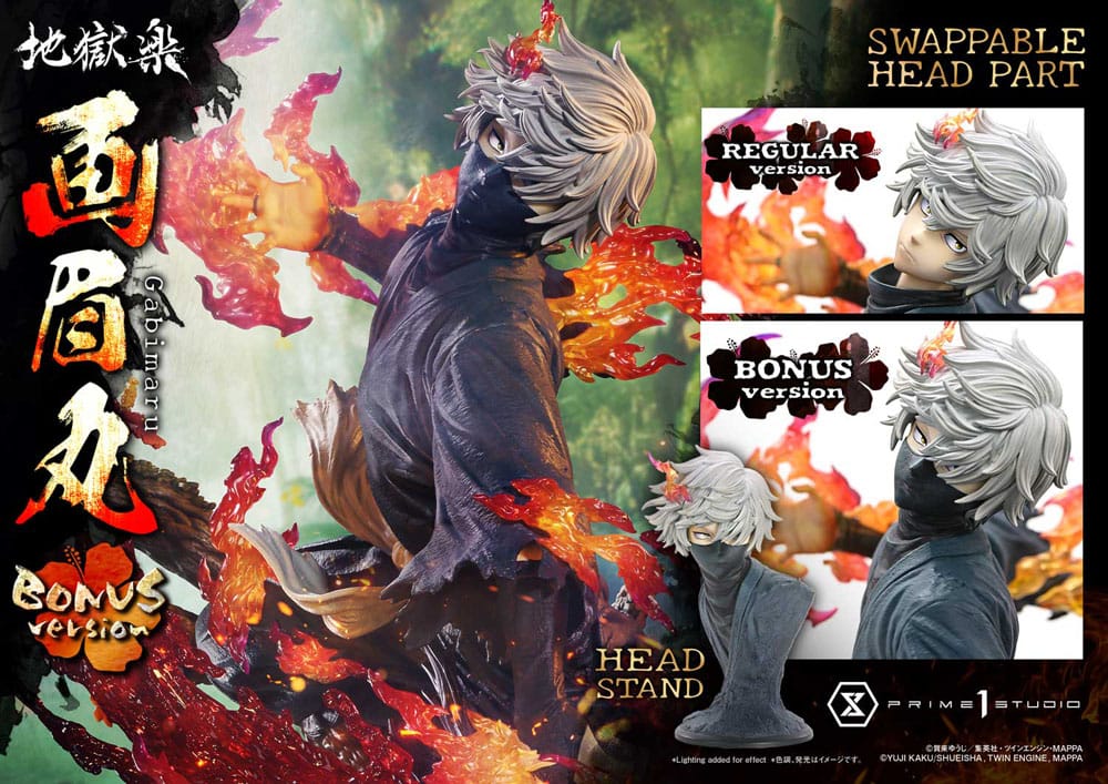 Hell´s Paradise Ultimate Premium Masterline Series Statue 1/4 Gabimaru Bonus Version 62 cm - Image 8