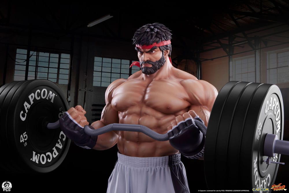 Street Fighter Premier Series Statue 1/4 Ryu Battle Edition: Powerlifting 53 cm - Image 2