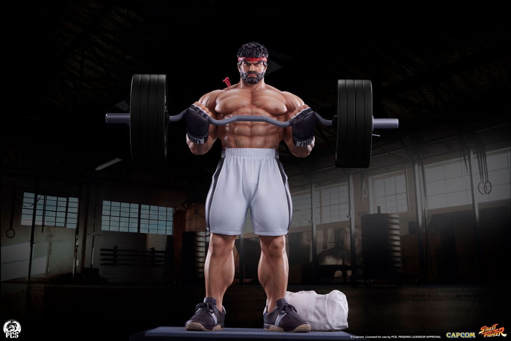 Street Fighter Premier Series Statue 1/4 Ryu Battle Edition: Powerlifting 53 cm - Image 3